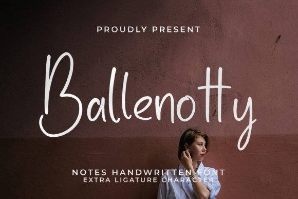 Ballenotty Font: The Handwritten Typeface Your Brand Needs