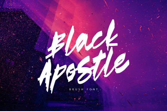Black Apostle: The Hand Drawn Brush Font for Makers