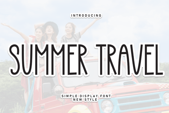 Branding with Summer Travel: A Sweet Handwritten Typeface