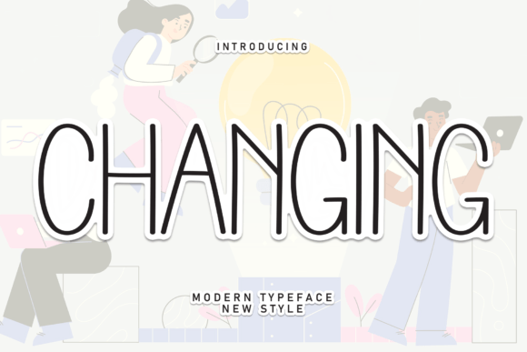 Changing: A Friendly Script Handwritten Font for Web Design