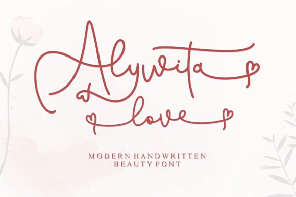 Designing with Alywita Love: A Playful Script Typeface
