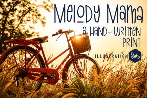 Designing with Melody Mama: A Youthful Script Handwritten Font