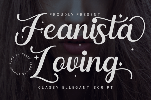 Feanista Loving Typeface for Elegant Craft Designs