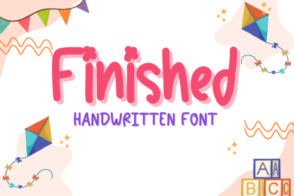 Finished Typeface: A Handwritten Font for Editorial Design