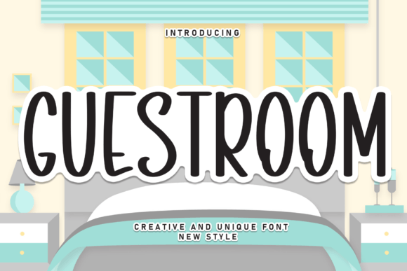 Guestroom: A Sweet Script Font for Editorial Design