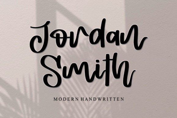 Jordan Smith: The Handwritten Font for Modern Campaigns