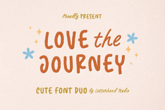 Love the Journey Font for Modern Web Design