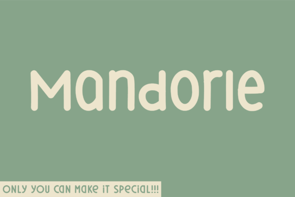 Mandorle: The Natural Script Handwritten Font for Makers