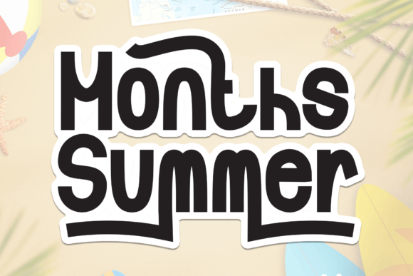 Months Summer Font: Elevate Your Brand Identity