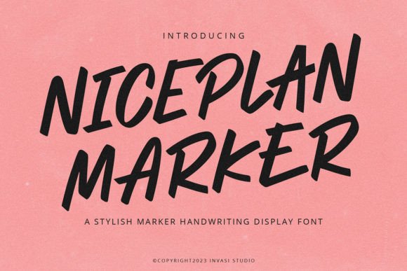 Niceplan Font: Elevating Web Design with Organic Script