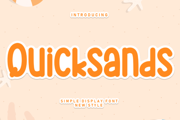 Quicksands: A Sweet Script for Modern Design Projects