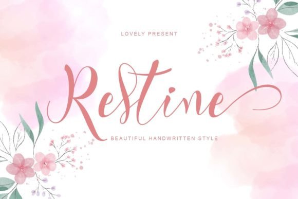 Restine Font Review: Elegant Script for Modern Design