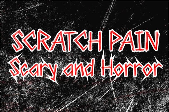 Reviewing Scratch Pain: A Script Handwritten Font for Horror