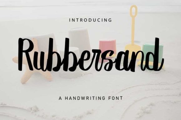 Rubbersand Font Review: A Playful Script for Social Campaigns