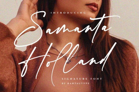 Samanta Holland: The Stylish Handwritten Font for Modern Brands