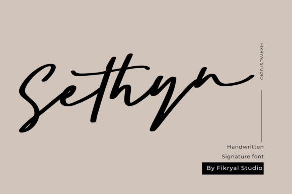 Sethyn Font: Elevate Your Brand with Effortless Elegance