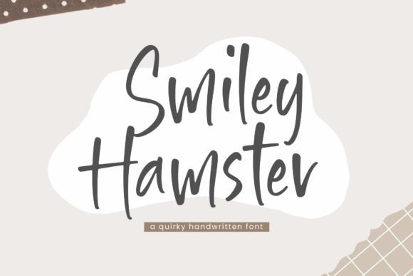 Smiley Hamster Font: Elevate Your Handmade Brand