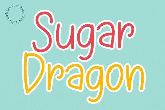 Sugar Dragon: A Playful Script Handwritten Font for Makers