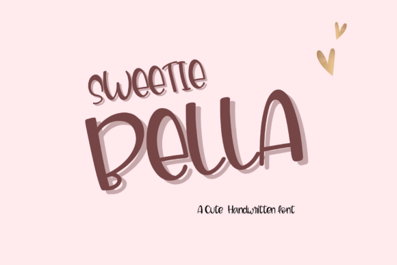 Sweetie Bella: A Charming Script Handwritten Font for Makers